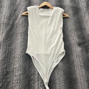Body suit- Zara, white - size small